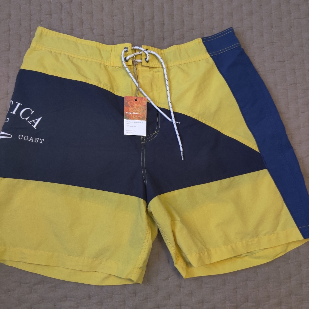 Nautica Swim Trunks late 90's early 2000.